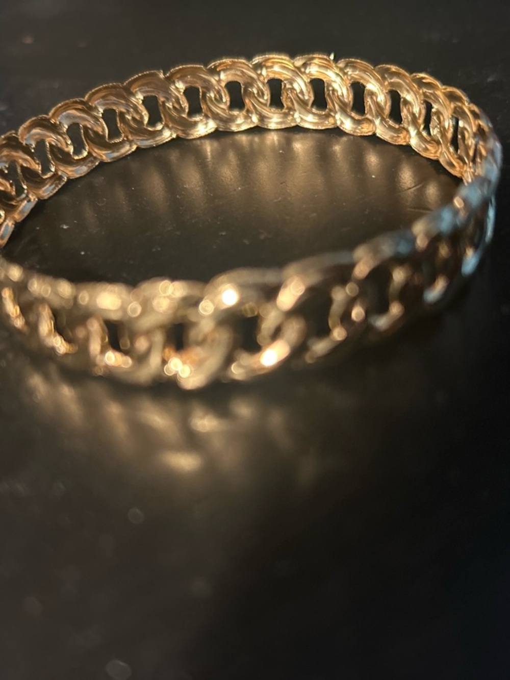 Chunky Gold Chain Bracelet